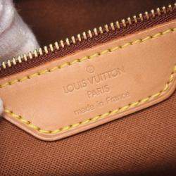Pre Owned Louis Vuitton Kabamezo Brown Monogram Canvas Shoulder Bag