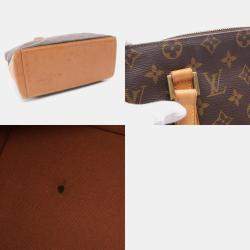 Pre Owned Louis Vuitton Kabamezo Brown Monogram Canvas Shoulder Bag