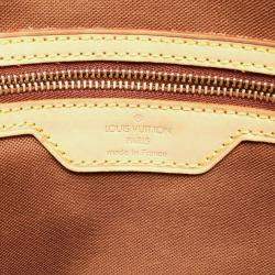 Pre Owned Louis Vuitton Kabamezo Brown Monogram Canvas Shoulder Bag