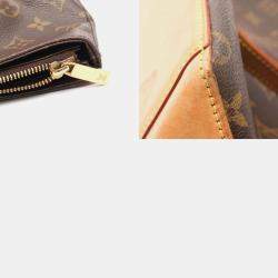 Pre Owned Louis Vuitton Kabamezo Brown Monogram Canvas Shoulder Bag