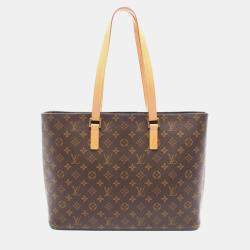 Pre Owned Louis Vuitton Luco Monogram Canvas Tote Bag