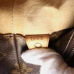 Pre Owned Louis Vuitton Luco Monogram Canvas Tote Bag