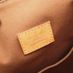 Pre Owned Louis Vuitton Cabas Beaubourg Brown Monogram Canvas Tote Bag