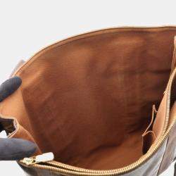 Pre Owned Louis Vuitton Cabas Beaubourg Brown Monogram Canvas Tote Bag