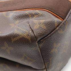 Pre Owned Louis Vuitton Cabas Beaubourg Brown Monogram Canvas Tote Bag