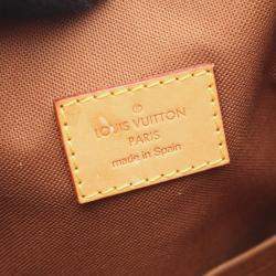 Pre Owned Louis Vuitton Cabas Beaubourg Brown Monogram Canvas Tote Bag