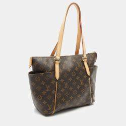 Louis Vuitton Totally PM Brown Monogram Canvas Leather Tote
