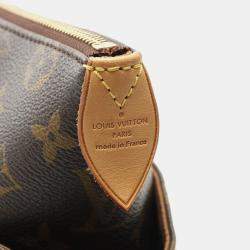 Louis Vuitton Totally PM Brown Monogram Canvas Leather Tote