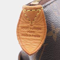 Pre Owned Louis Vuitton Totally MM Brown Monogram Canvas Tote Bag