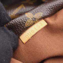 Pre Owned Louis Vuitton Totally MM Brown Monogram Canvas Tote Bag