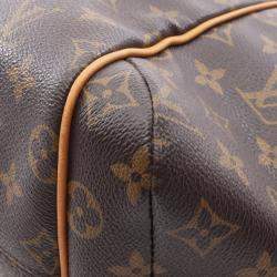 Pre Owned Louis Vuitton Totally MM Brown Monogram Canvas Tote Bag