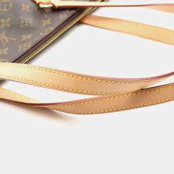 Pre Owned Louis Vuitton Totally MM Brown Monogram Canvas Tote Bag