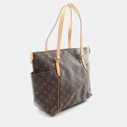 Pre Owned Louis Vuitton Totally MM Brown Monogram Canvas Tote Bag
