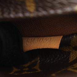 Pre Owned Louis Vuitton Totally MM Brown Monogram Canvas Tote Bag