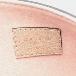 Pre Owned Louis Vuitton Lockme Shopper Beige Leather Tote Bag