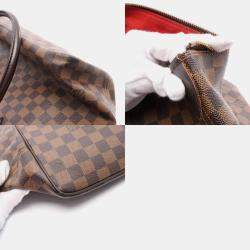 Pre Owned Louis Vuitton Saleya MM Damier Ebene Canvas Tote Bag