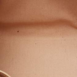 Pre Owned Louis Vuitton Rose Florentine Monogram Vernis Brea GM Bag