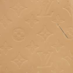 Pre Owned Louis Vuitton Rose Florentine Monogram Vernis Brea GM Bag