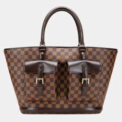 Louis Vuitton Manosque GM Brown Damier Ebene Tote