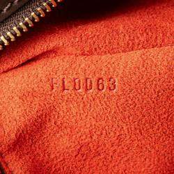 Pre Owned Louis Vuitton Manosque GM Brown Damier Ebene Tote