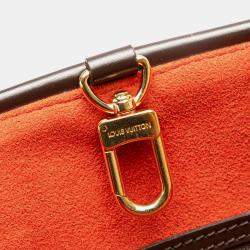Pre Owned Louis Vuitton Manosque GM Brown Damier Ebene Tote