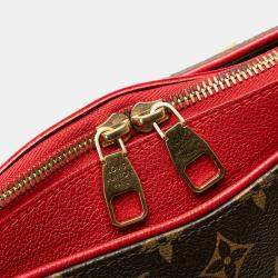 Pre Owned Louis Vuitton Brown Monogram Pallas MM