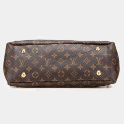 Pre Owned Louis Vuitton Brown Monogram Pallas MM
