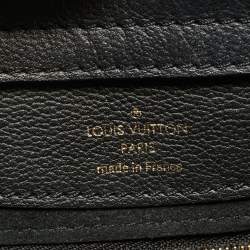Pre Owned Louis Vuitton Black Monogram Leather Very Hobo Bag
