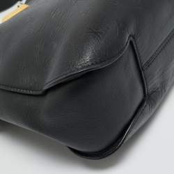 Pre Owned Louis Vuitton Black Monogram Leather Very Hobo Bag