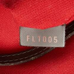 Pre Owned Louis Vuitton Damier Ebene Canvas Alma PM Bag