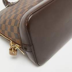 Pre Owned Louis Vuitton Damier Ebene Canvas Alma PM Bag