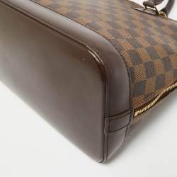 Pre Owned Louis Vuitton Damier Ebene Canvas Alma PM Bag