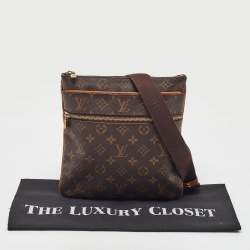 Pre Owned Louis Vuitton Monogram Canvas Valmy Pochette Bag