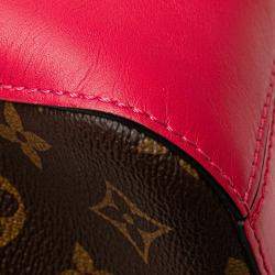 Pre Owned Louis Vuitton Brown Monogram Saintonge