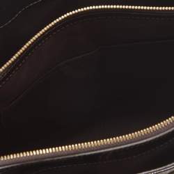 Pre Owned Louis Vuitton Amarante Monogram Vernis Melrose Avenue Bag