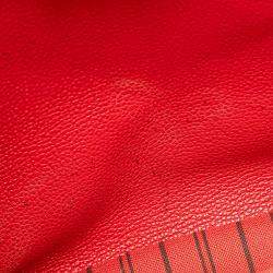 Pre Owned Louis Vuitton Red Monogram Empreinte Montaigne MM