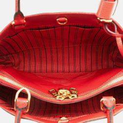Pre Owned Louis Vuitton Red Monogram Empreinte Montaigne MM