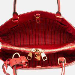 Pre Owned Louis Vuitton Red Monogram Empreinte Montaigne MM