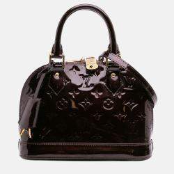 Louis Vuitton Purple Monogram Vernis Alma BB