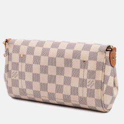 Pre Owned Louis Vuitton White Damier Azur Favorite PM