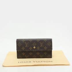 Pre Owned Louis Vuitton Monogram Canvas Porte-Tresor International Wallet