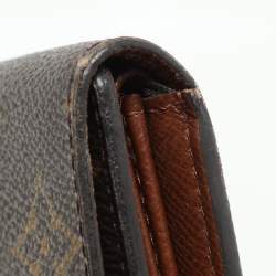 Pre Owned Louis Vuitton Monogram Canvas Porte-Tresor International Wallet