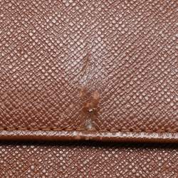 Pre Owned Louis Vuitton Monogram Canvas Porte-Tresor International Wallet