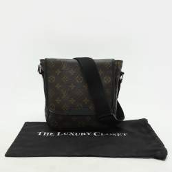 Pre Owned Louis Vuitton Monogram Canvas Macassar Bass PM Bag