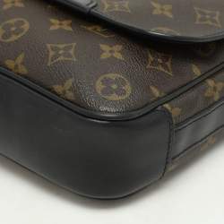 Pre Owned Louis Vuitton Monogram Canvas Macassar Bass PM Bag