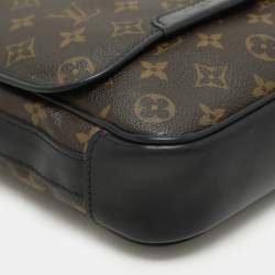 Pre Owned Louis Vuitton Monogram Canvas Macassar Bass PM Bag