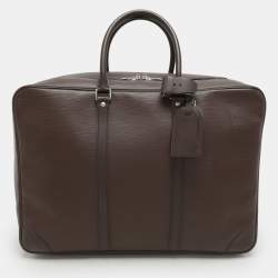 Louis Vuitton Moka Epi Leather Sirius 45 Soft Suitcase