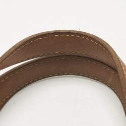 Pre Owned Louis Vuitton Amarante Monogram Vernis Brea GM Bag