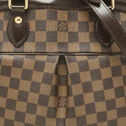 Pre Owned Louis Vuitton Damier Ebene Canvas Trevi PM Bag