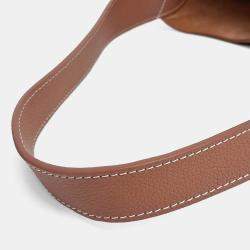 Pre Owned Louis Vuitton Brown Leather Low Key Hobo MM Bag